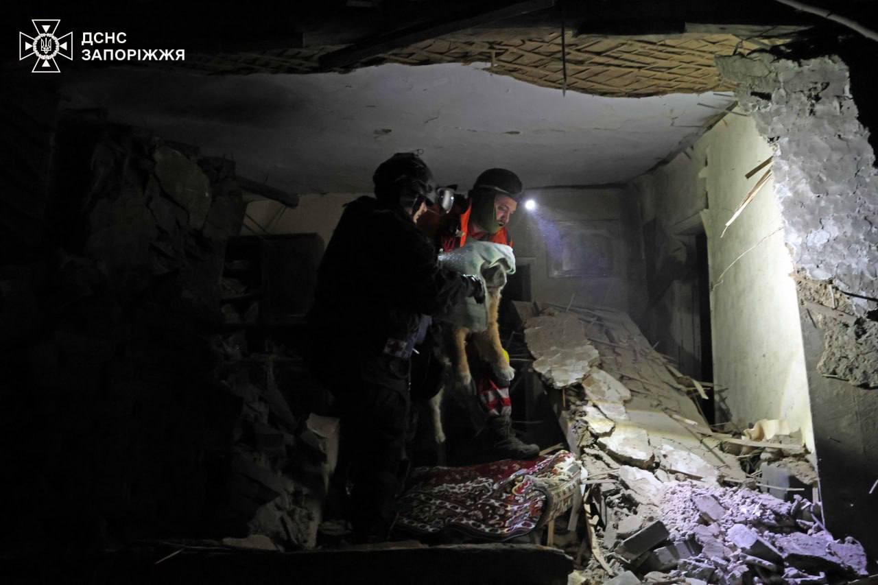 Russian strike on Zaporizhzhia kills 1 person, injures 6, including 2 children